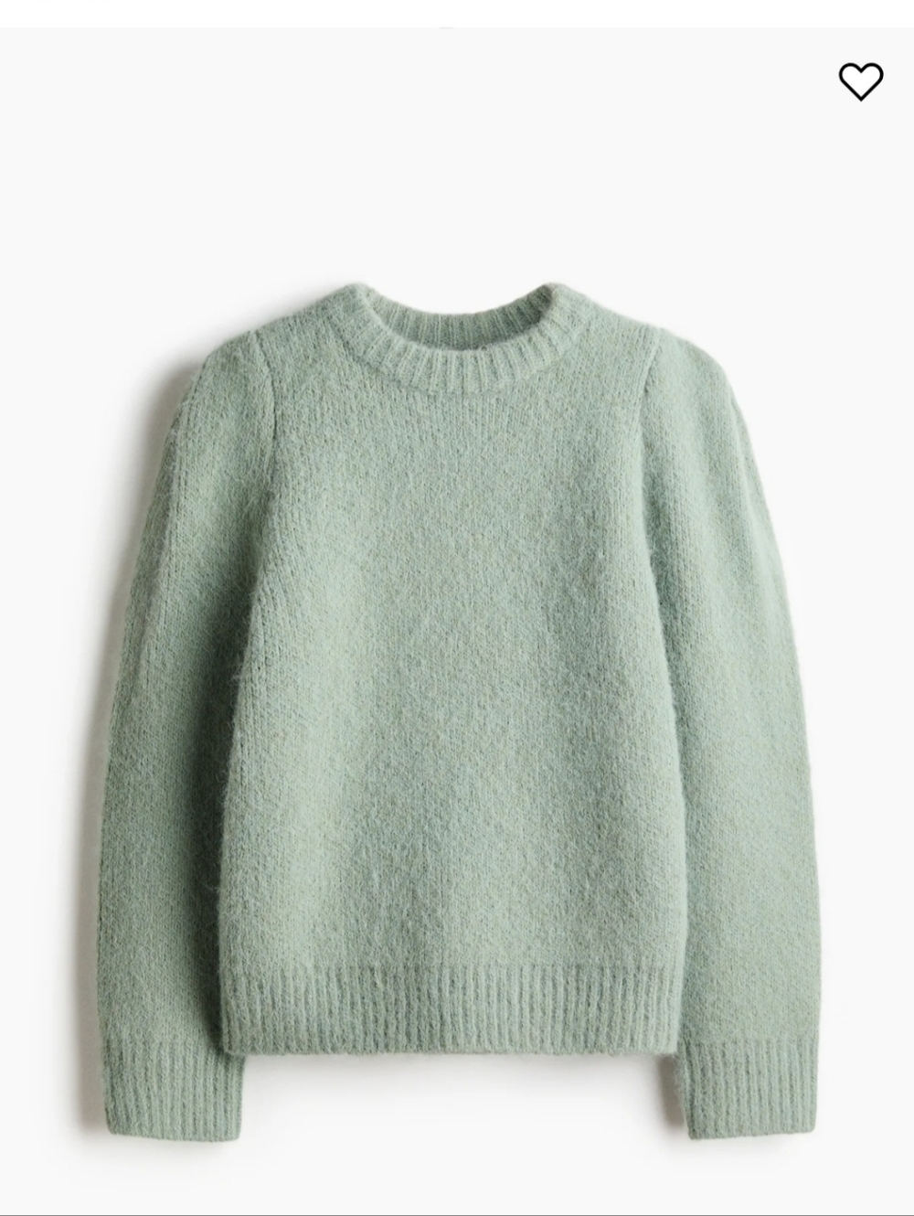 H&M NWT Soft Knit Women's Sweater in Light Sage